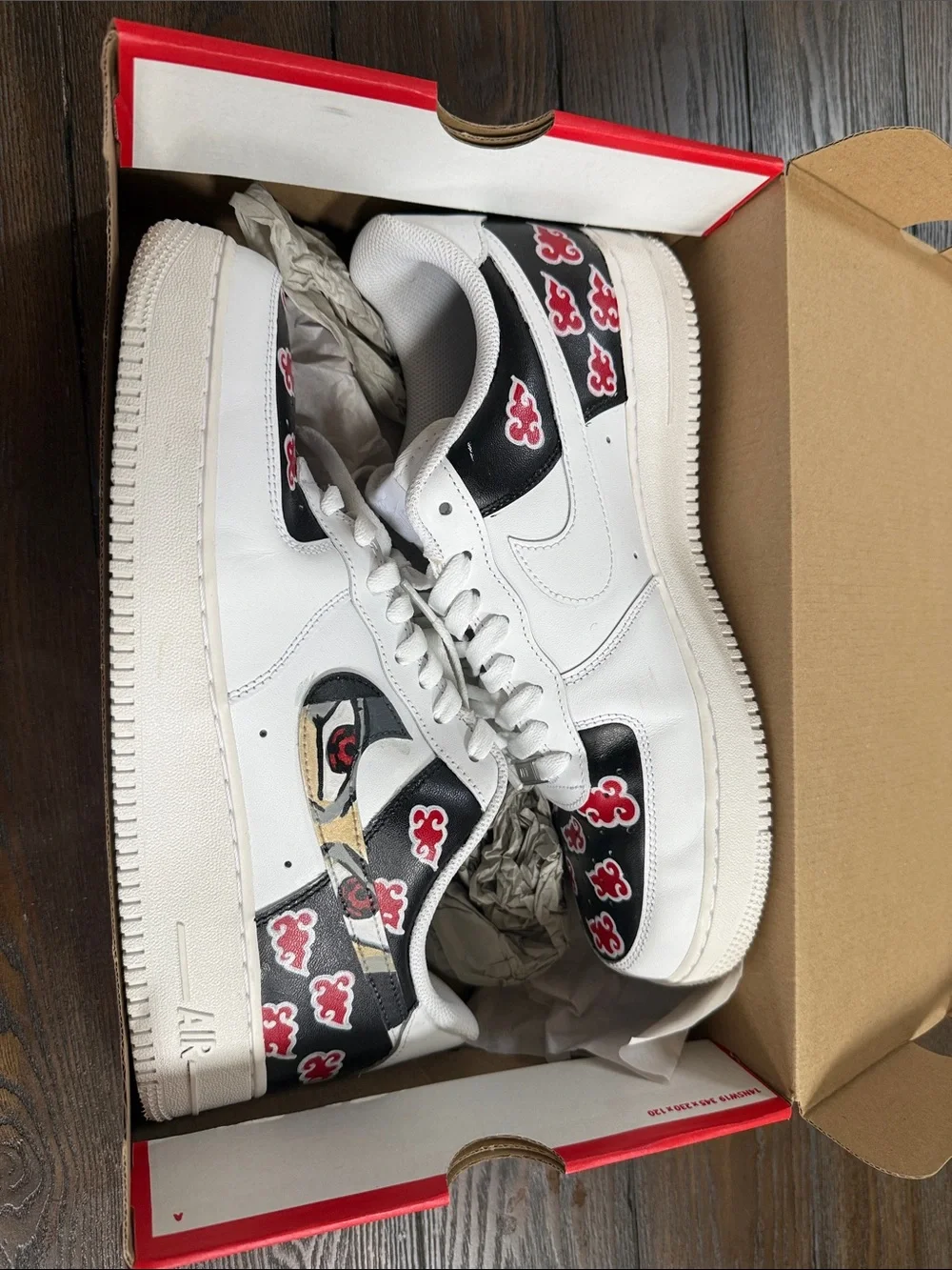 Nike | Shoes | Nike Air Force One Naruto Custom Itachi  display picture 3